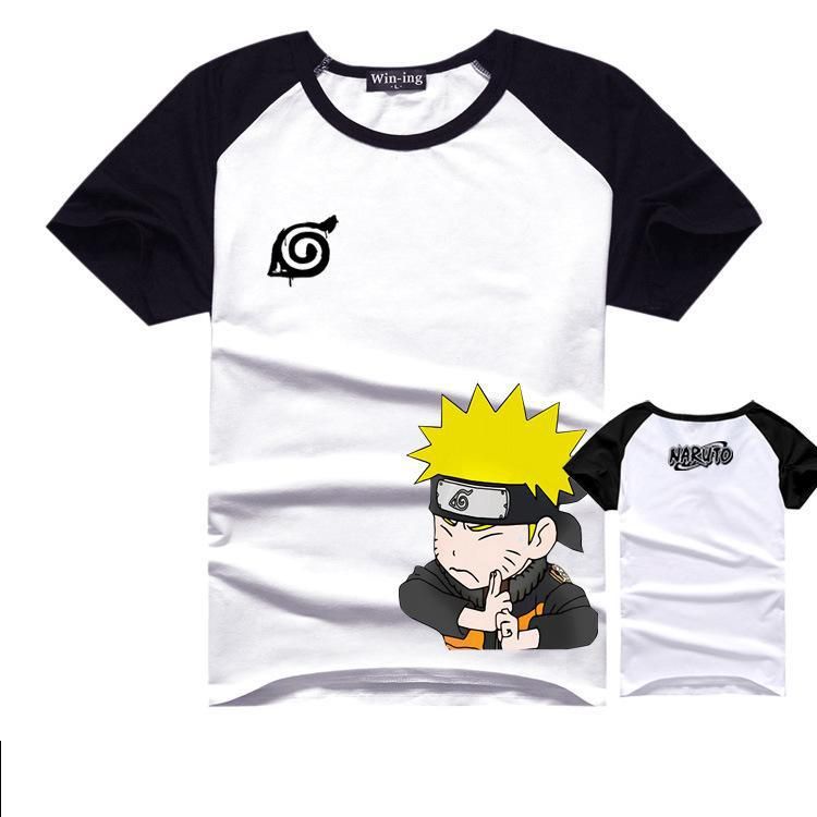 Sasuke T Shirt Men Tee Anime Naruto Uchiha Family Logo ...