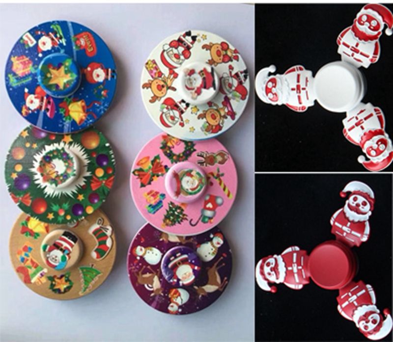 christmas fidget spinner