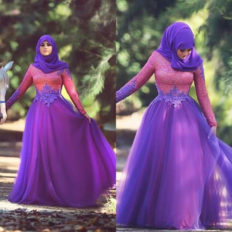 neon purple dress