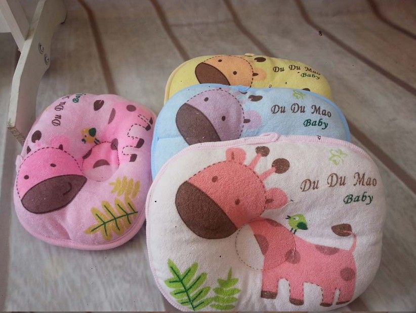 2015 Newborn Infant Towels Giraffe Pattern Softline Baby Pillows