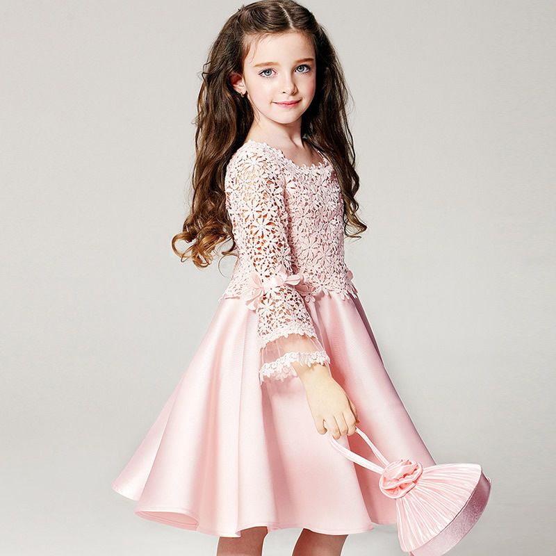 girls lace party dress