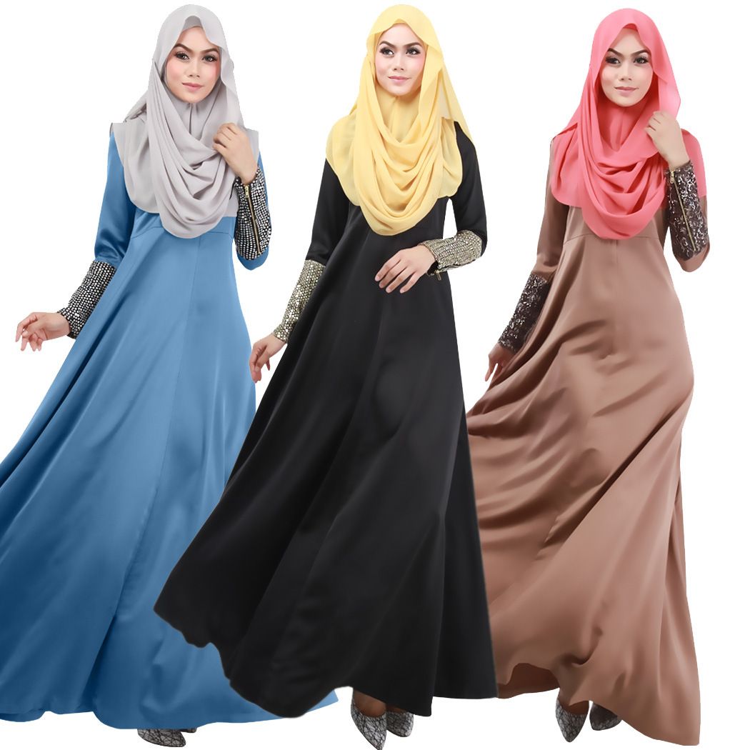 2021 2016 New Arrival Muslim Clothing Long Fashion Women Dresses Islamic Ethnic Clothing Elegant 