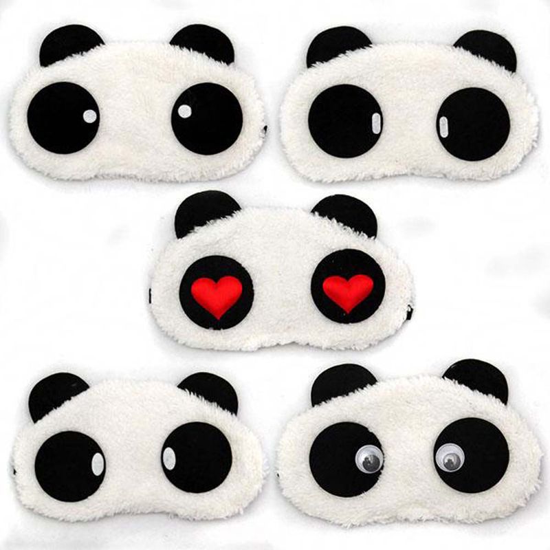 sleep mask with eyes on it