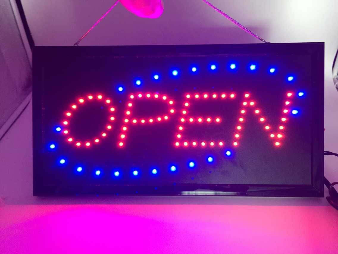 led open sign
