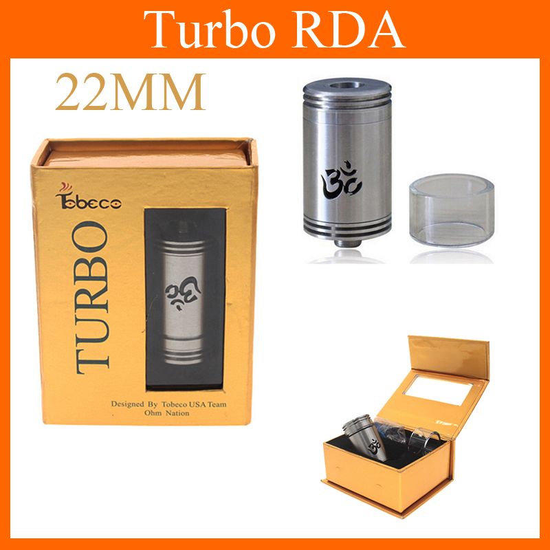 Ecig New Mod Tanks Turbo Atomizer RDA Vape Pen Vaporizer Metal Dripping