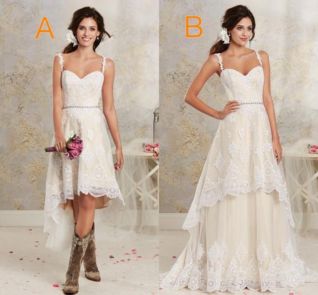 white country lace dress