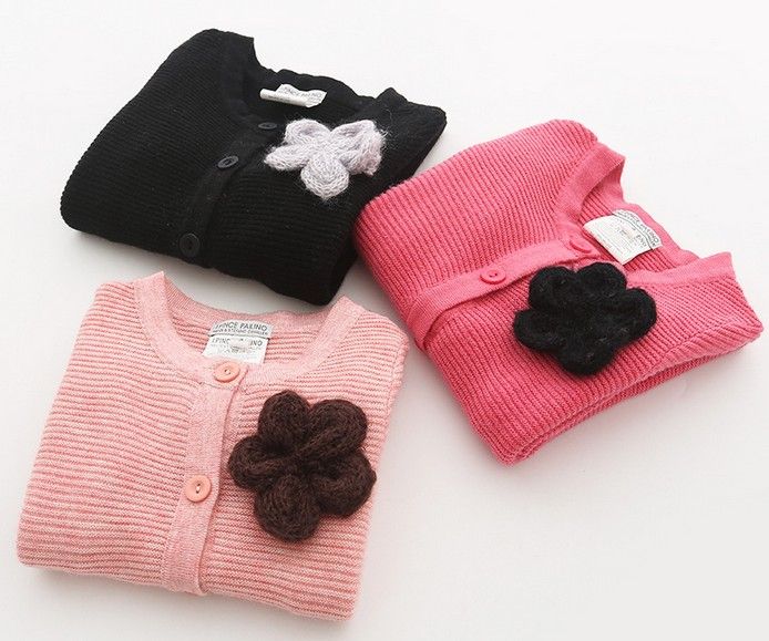 girls rose gold cardigan