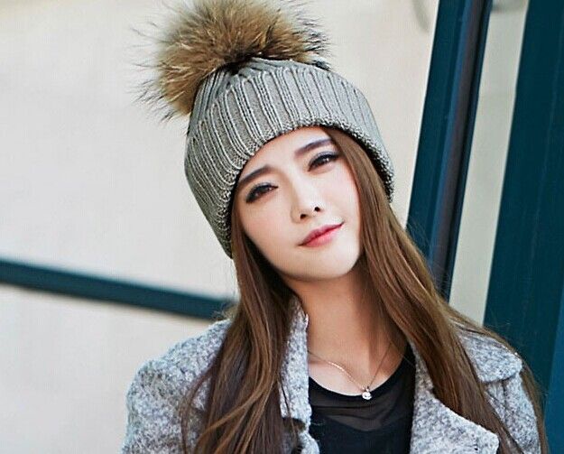 winter hats ball top