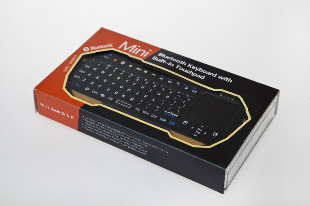 Portable Mini Bluetooth Keyboard W/Touchpad Wireless Gaming Keyboard