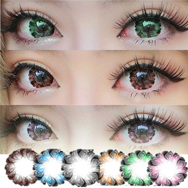 Putting Colorful Halloween Contact Lens Big Diameter Fruitcolor Candy Color Contact Lenses Lens Prescription Lens Cosmetic Eye Lens From Dream Land 2 75 Dhgate Com
