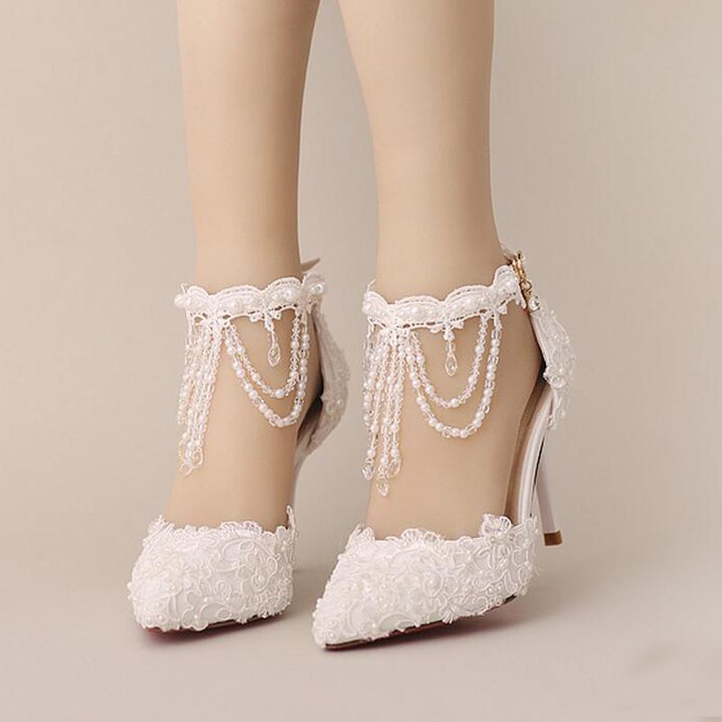 ankle strap bridal shoes