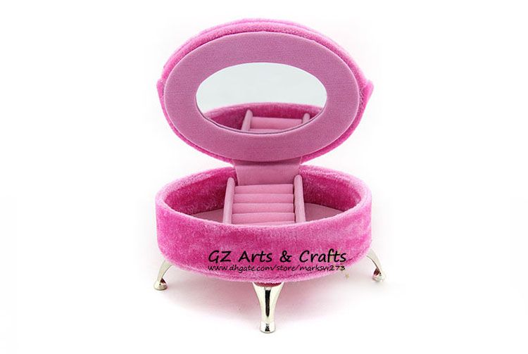 Discount Velvet Sofa Jewelry Box Jewelry Display Stand Pink Jewellery