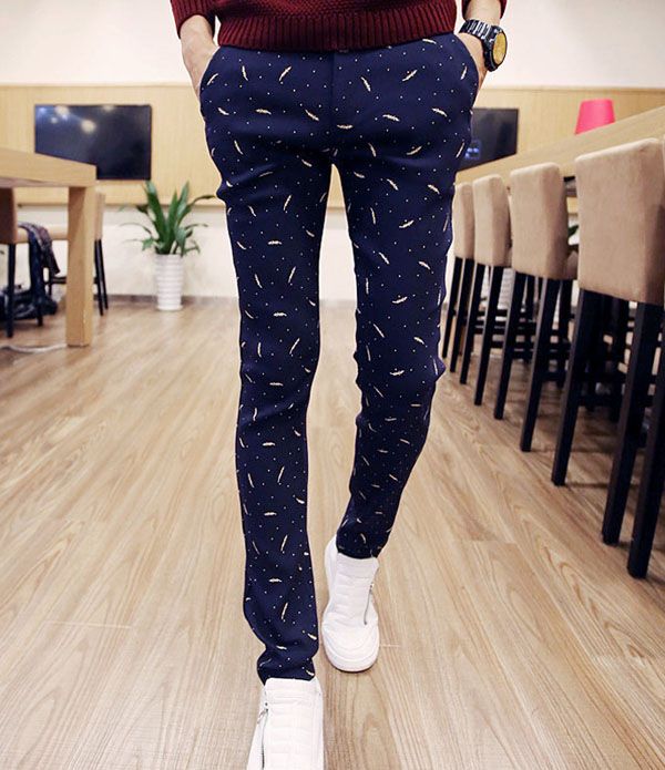 pantalon homme imprimé