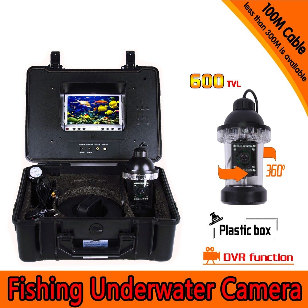 2016 New Underwater Fishing Camera Kit With 100Meters Depth 360