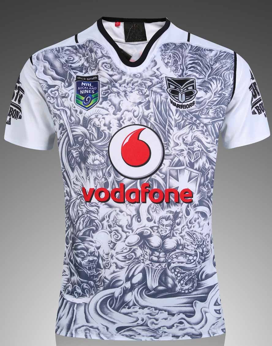 warriors rugby shirt