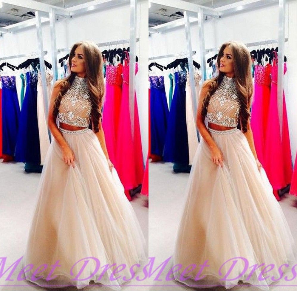 girls 2 piece formal dress