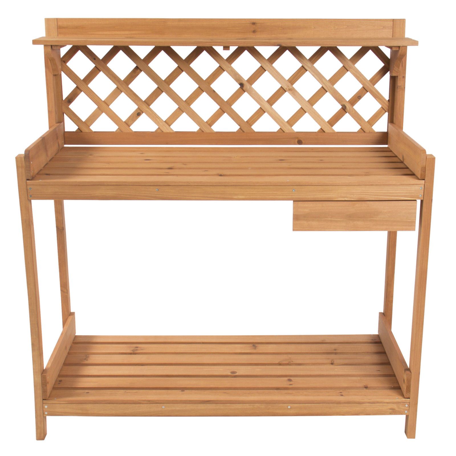 Potting Bench Outdoor Garden Work Bench Station Planting Solid