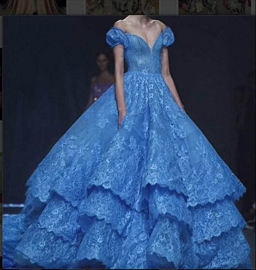 runway ball gowns