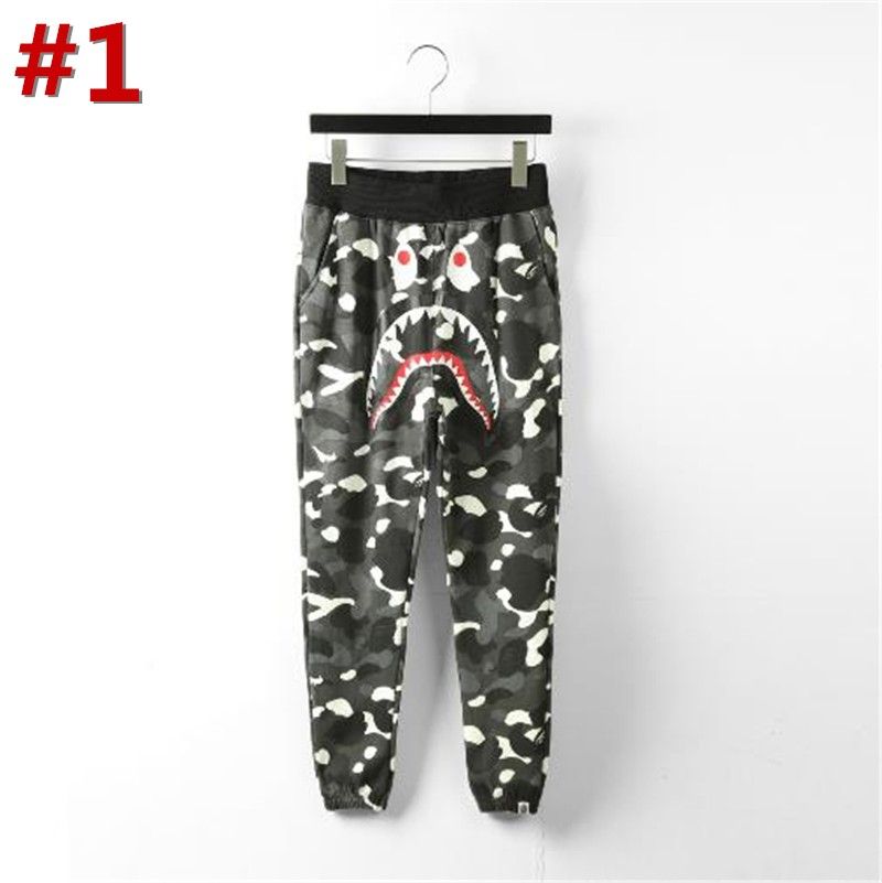 Acquistare Bap A Bathing A Ape Streetwear Shark Bone Personality Pantaloni  Mimetici Sweat Shark 1st Green Camo Pantaloni Felpati Da Uomo Economico |  Consegna Veloce E Qualità | It.Dhgate