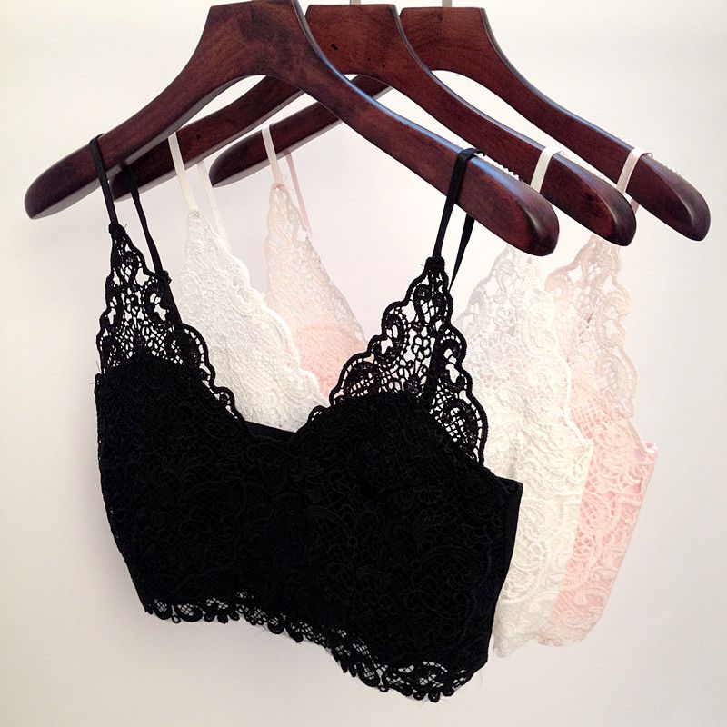 cropped camisole bra