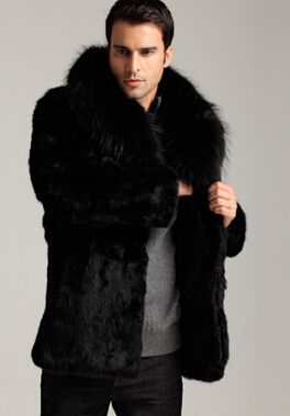 casaco de pelo masculino