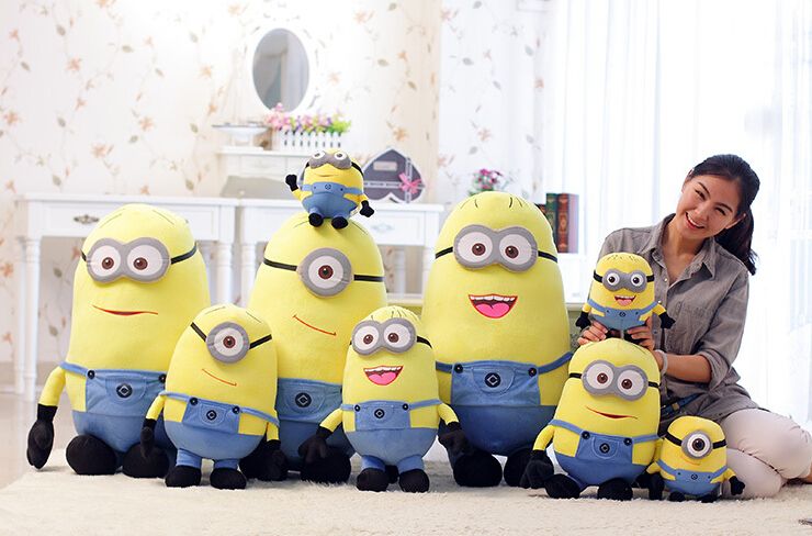 minion valentine plush