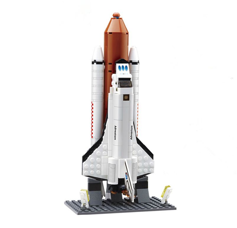 plastic rocket toy