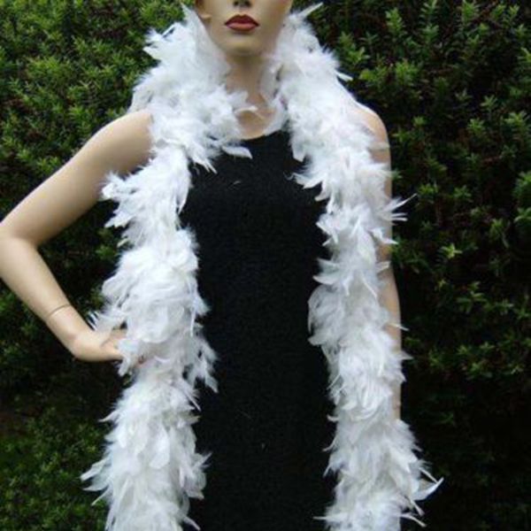 feather scarf