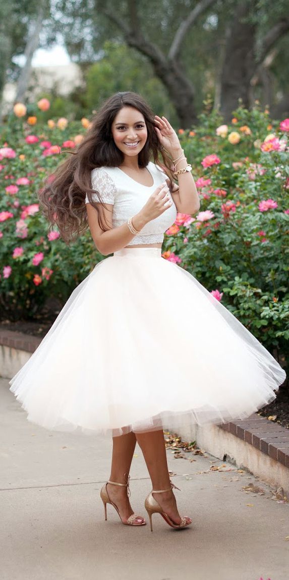 all white tutu outfit