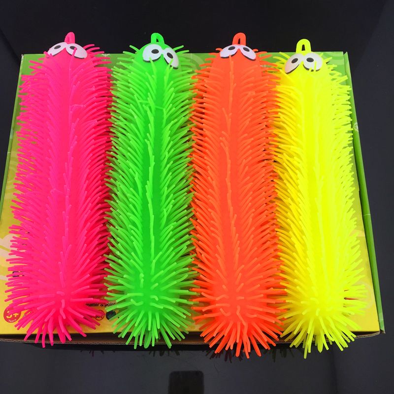 puffer caterpillar toy