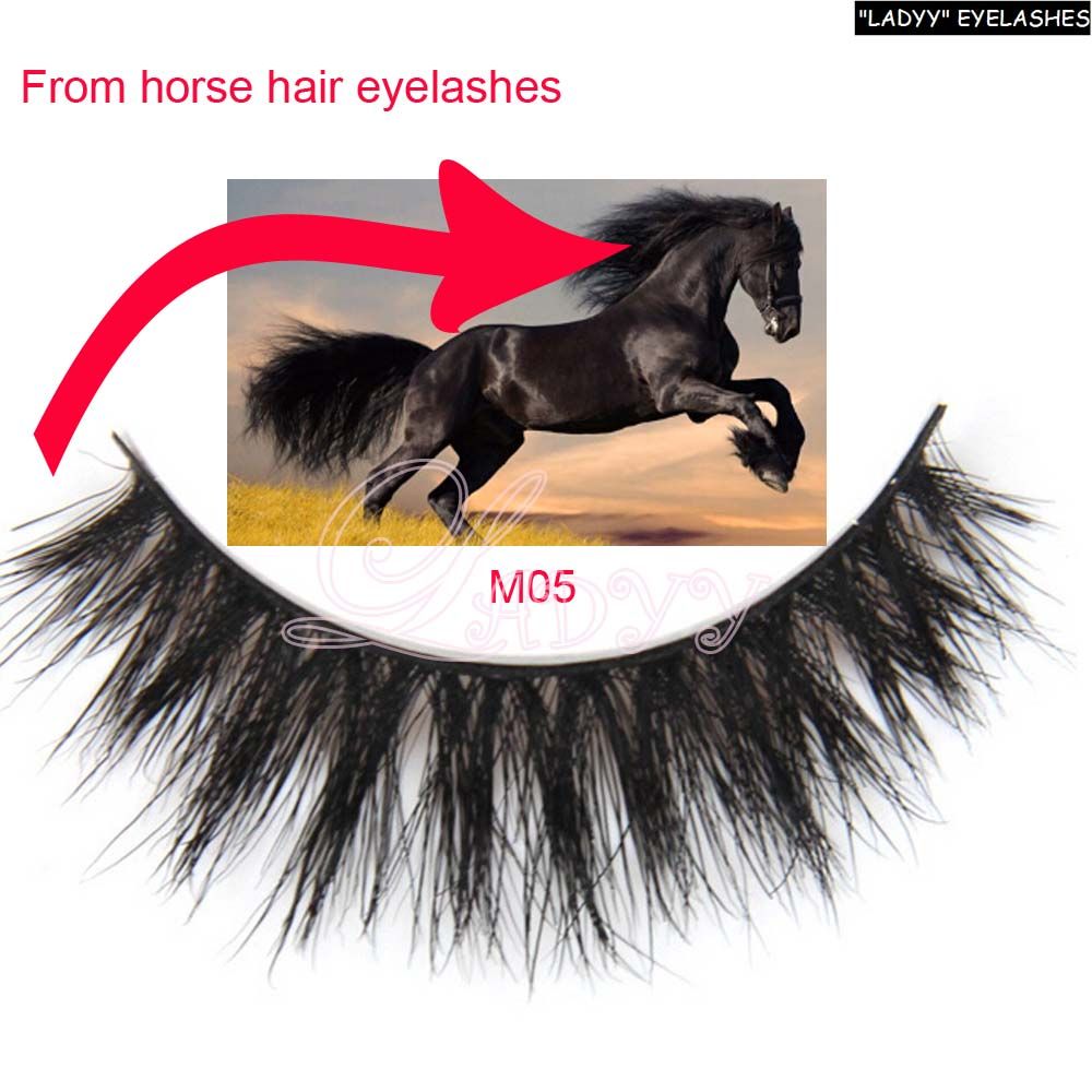 100% real horse hair lashes real horse tail premium quality fur Handmade super dense thick lashes Free shipping 100% real horse hair lashes real horse tail premium quality fur Handmade super dense thick lashes Free shipping