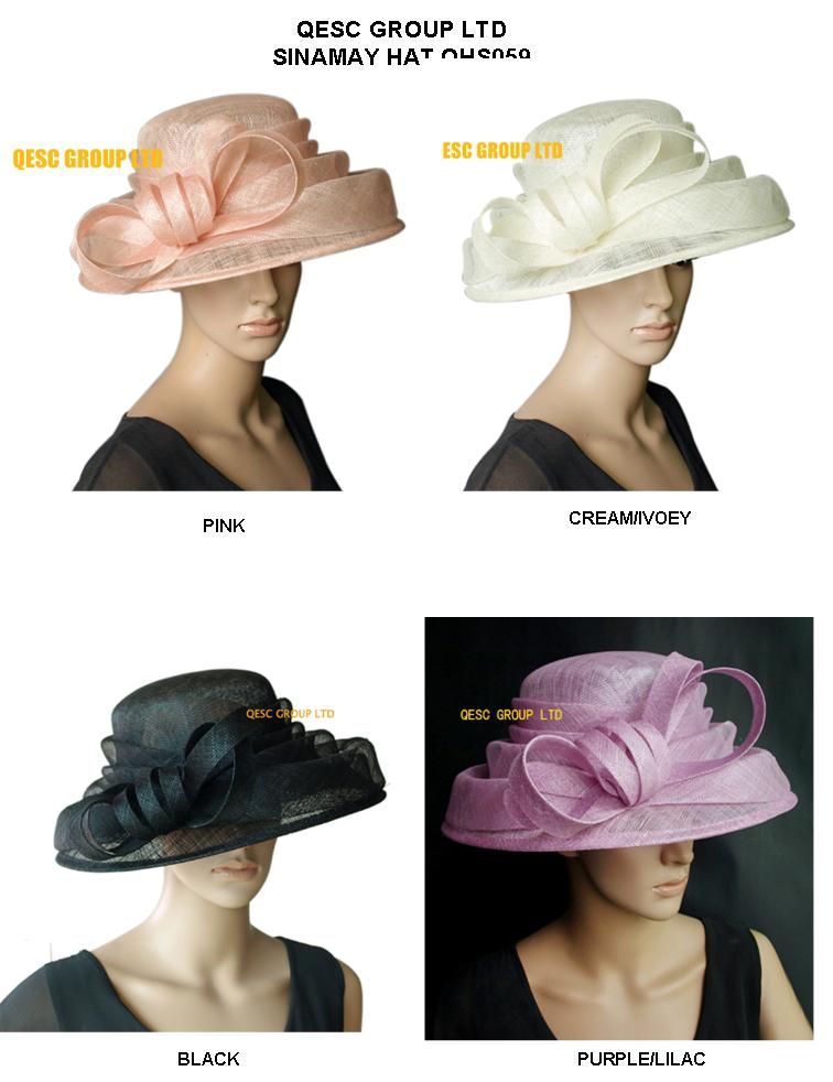 ladies cream occasion hats