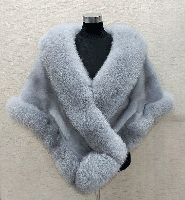 faux fur wrap burgundy