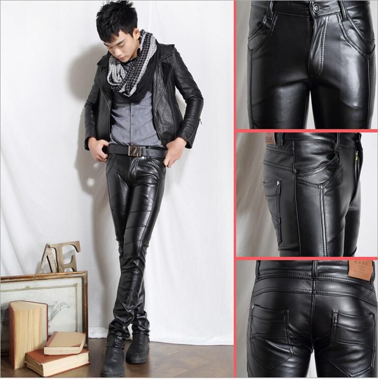 mens leather pants for sale