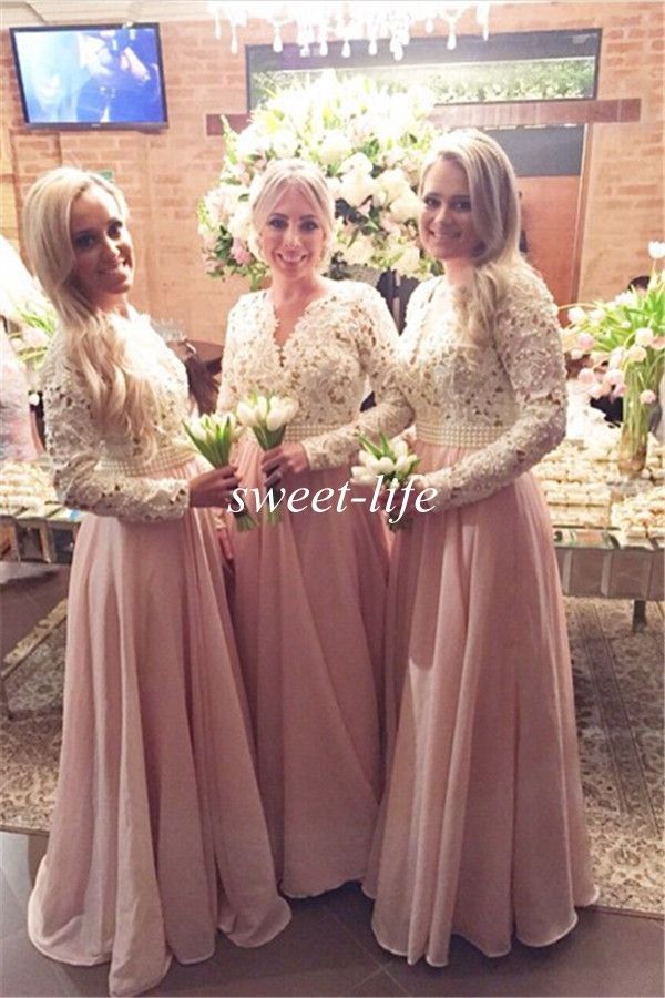 cream maid of honor dresses
