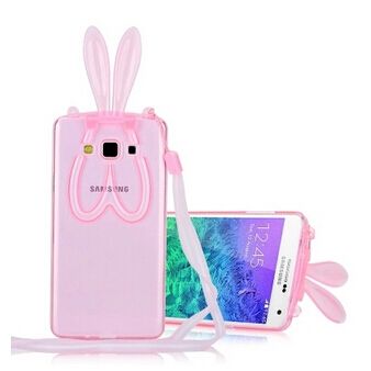 Para Grand Prime A8 A7 A5 3D Rabbit Big Ears Fundas para G530