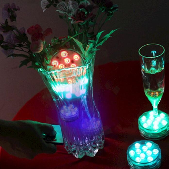 Rgb Multi Colors Remote Control Many Colors Submersible Led Light