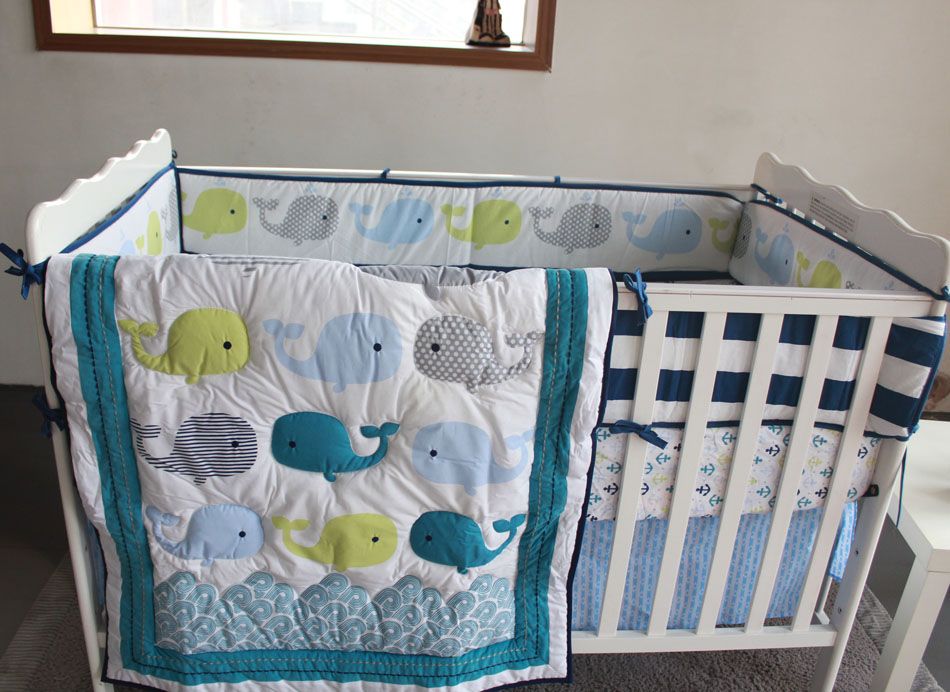 cot quilt and bumper set