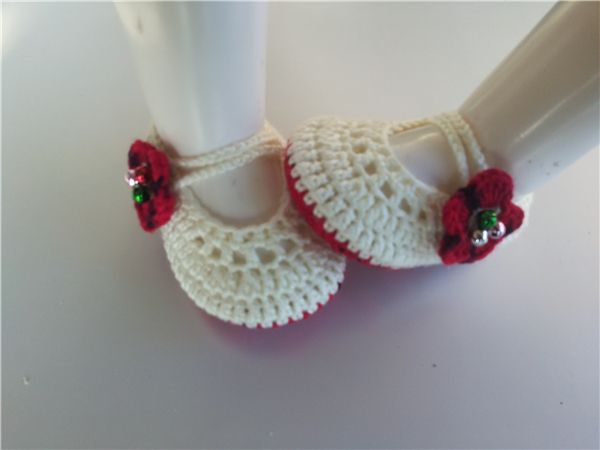 Compra Crochet Knitt Botines Crochet Bebé Encantador Zapato Para La Flor  Roja Calcetines Bebé Recién Nacido Zapatos / Zapatos Para Niños Pequeños 0  12M Personalizar Barato | Entrega Rápida Y Calidad | Es.Dhgate