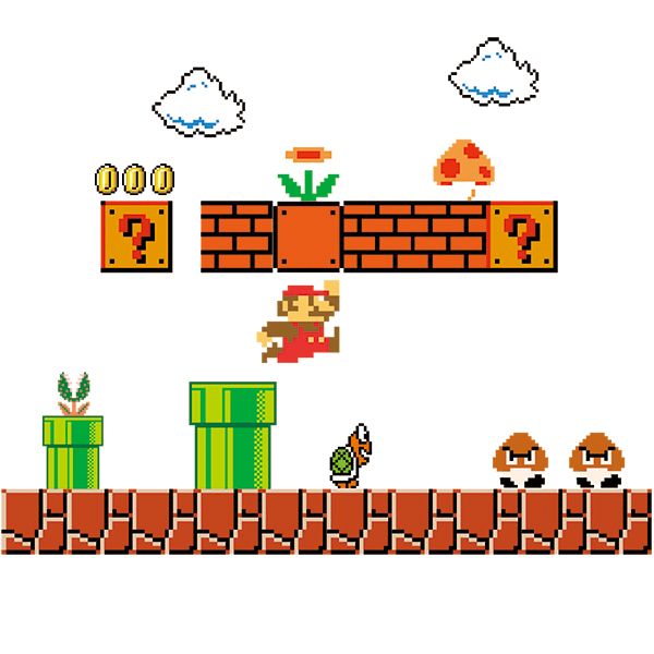 Removable Super Mario Bros Wall Stickers Pixel Art Grid 8 Bit Cartoon Wall Decals For Kids Baby Rooms Home Decoration Wallpaper Poster From Wowalldecor 3 02 Dhgate Com Removable Super Mario Bros Wall Stickers Pixel Art Grid 8 Bit Cartoon Wall Decals For Kids Baby Rooms Home Decoration Wallpaper Poster From Wowalldecor 3 02 Dhgate Com