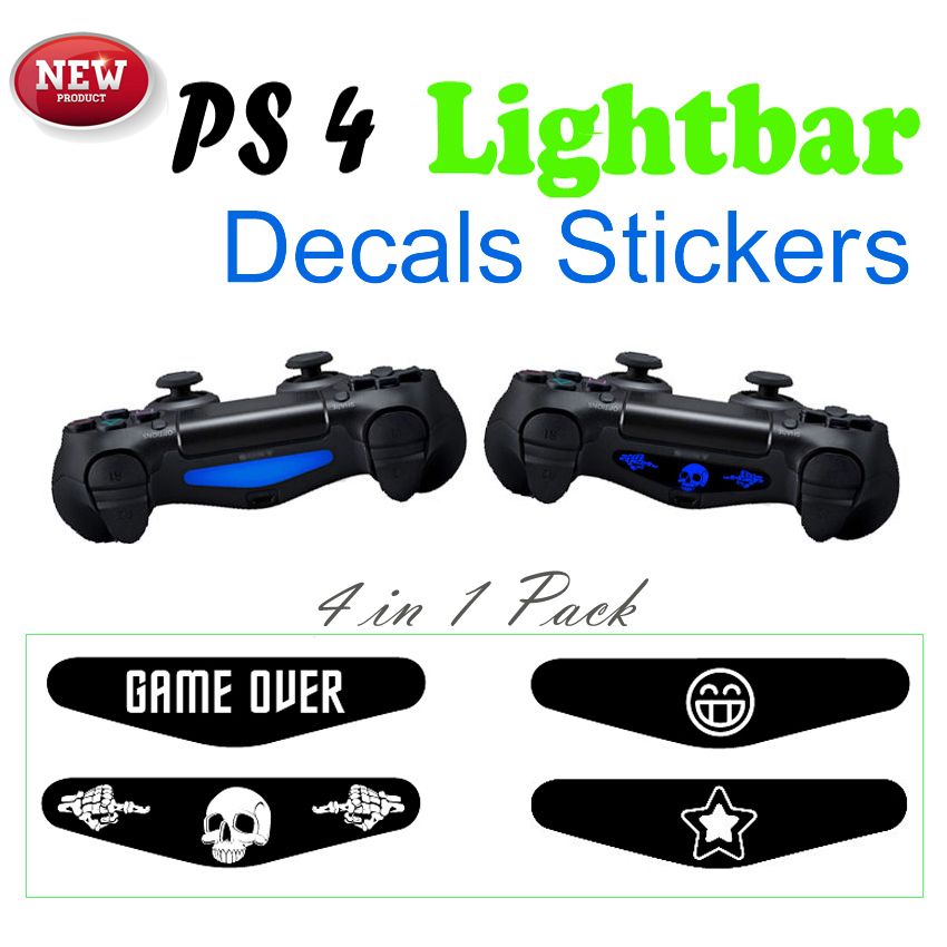 Light Bar Decal Led Skin Sticker Decal For PlayStation 4 PS4 Controller