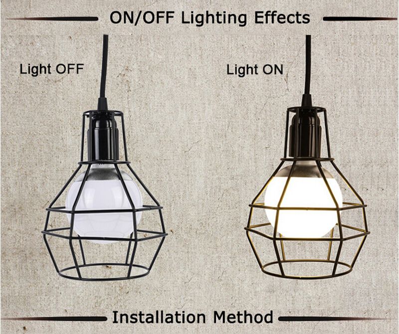 Super Bright Vintage LED Pendant Lights Industrial Lighting Cafe Bar