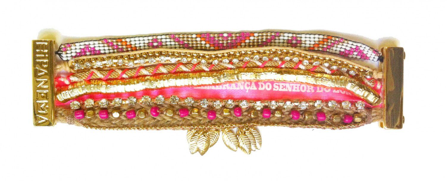 hecho a mano la pulsera de las mujeres de decoración de las