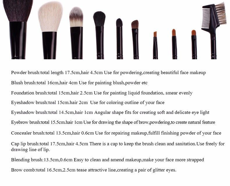 Zoreya Brand Goat Hair Makeup Brushes High Quality Cosmetics Brush Maquillage De Marque Make Up Tools Makeup Wholesale Nail Art Brushes From Xmykcsm,