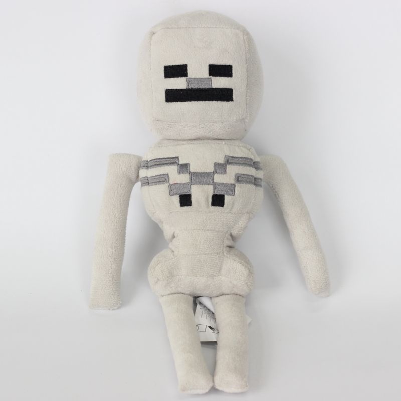 21 14 New Minecraft Skeleton Plush Toys Doll My World Stuffed Toy Doll Afraid Minecraft 36cm 24cm Skeleton Plush Animals For Children Gift From Luo 10 44 Dhgate Com