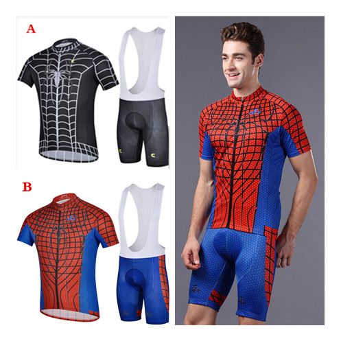 Ciclismo Jersey Abiti Si Adatta Agli Uomini Della Bicicletta Ciclismo  Spiderman Maglia Pantaloni Shorts Set Completo Outdoor Sports Team Black  Red Da Archerslove, 19,56 € | DHgate Italy