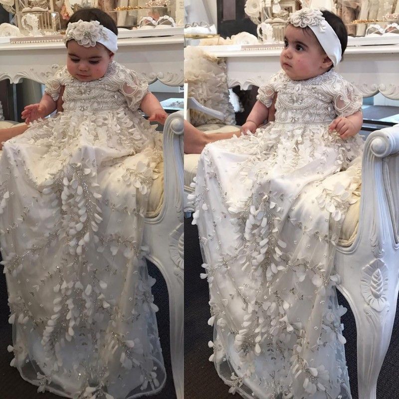 luxury christening gowns