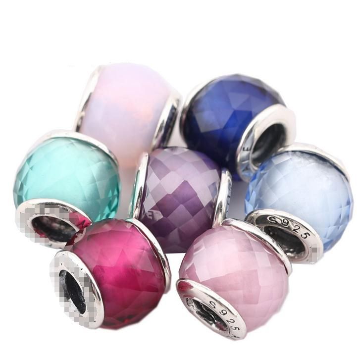 pandora colored beads