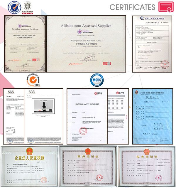 *7.3ml New Design Odourless Gel Polish CANNI Long Lasting Nail UV Gel