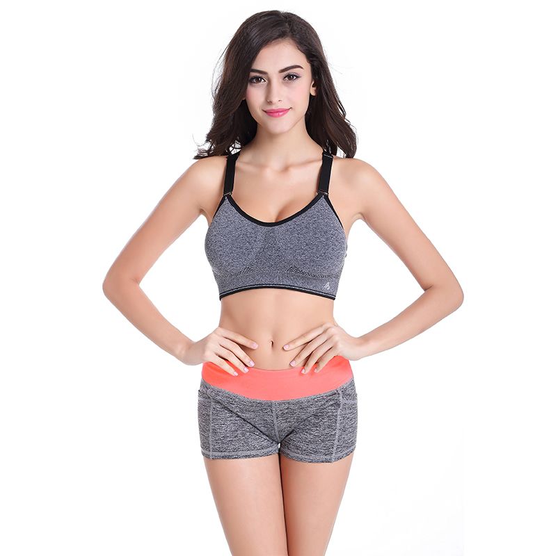 sports bra and shorts set